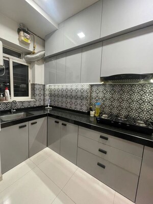 Kitchen in 2 BHK Apartment at Vaibhav Apartment Naupada, Naupada – for Rent