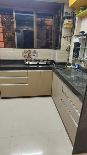 Kitchen in 2 BHK Apartment at Palm Beach Apartments, Versova – for Rent