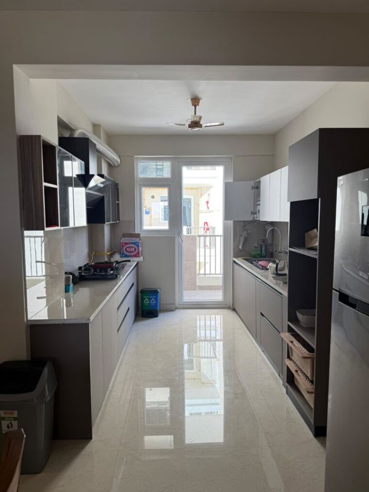 Kitchen, skyline-elevate 4 Bedroom 1506 Sq.Ft. Apartment In Ramgarh Bhudda Zirakpur 10723428