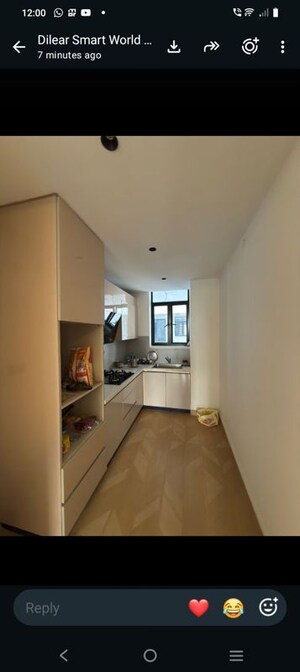 Kitchen in 3 BHK Builder Floor at Smart World Orchard, Sector 61 – for Rent
