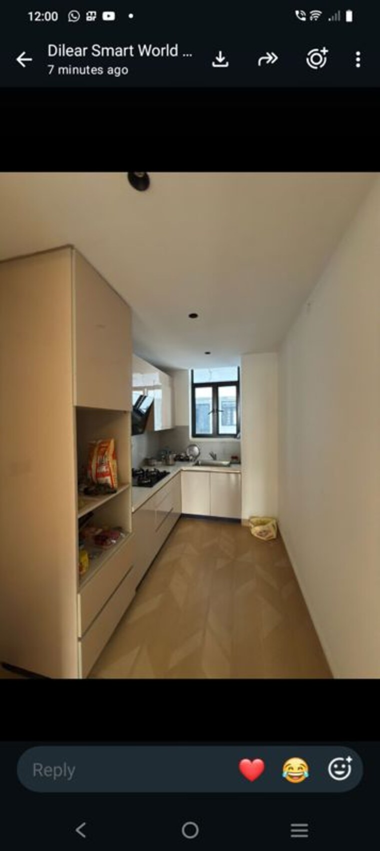 Kitchen, smart-world-orchard 3 Bedroom 1595 Sq.Ft. Builder Floor In Sector 61 Gurgaon 10723431