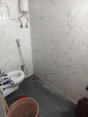 Bathroom in 1 BHK Apartment at Sai Shweta Residency, Mira Road – for Rent