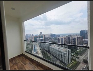 Balcony in 3 BHK Apartment at Sumadhura The Olympus, Financial District – for Rent