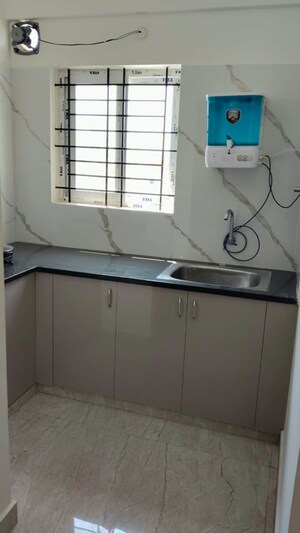 Kitchen in 1 BHK Apartment at LN Residency, Panathur – for Rent