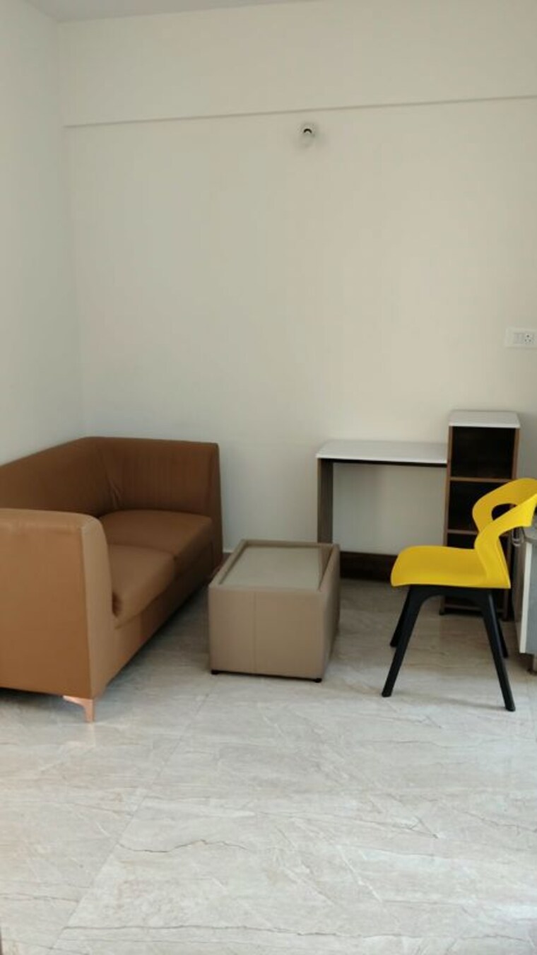 Living Room, ln-residency 1 Bedroom 500 Sq.Ft. Apartment In Panathur Bangalore 10723490