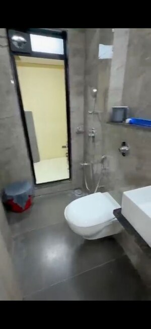 Bathroom in 2 BHK Apartment at Paradigm Antalya, Oshiwara – for Rent