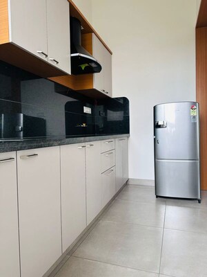 Kitchen in 2 BHK Apartment at Indiranagar – for Rent