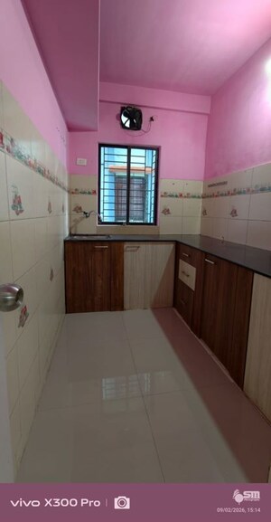 Kitchen in 3 BHK Apartment at Meena Residency, Vip Road – for Rent