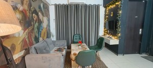 Living Room in Studio Apartment at Sunworld Arista, Sector 168 – for Rent