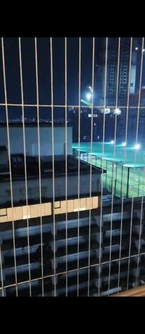 Balcony in 1 BHK Apartment at Lodha Crown Quality Homes, Majiwada – for Rent