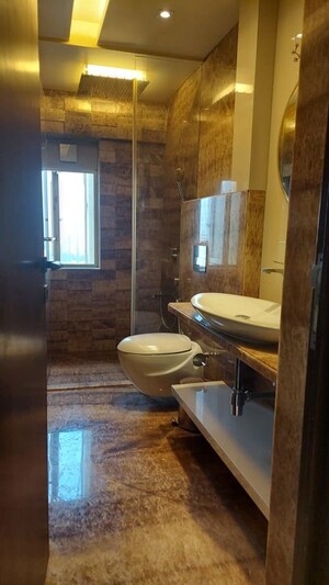Bathroom in 4 BHK Apartment at Palazzo Apartment, Santacruz West – for Sale