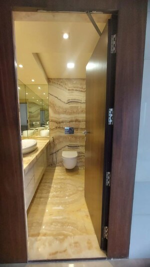 Bathroom in 4 BHK Apartment at Palazzo Apartment, Santacruz West – for Sale