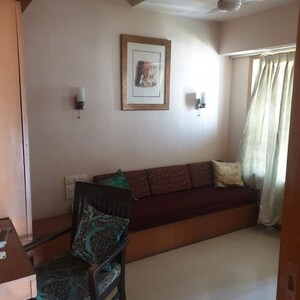 Living Room in 3 BHK Apartment at Aquarius Tower, Khar West – for Rent