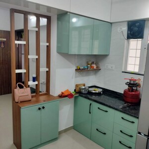 Kitchen in 2 BHK Apartment at Solitaire Paradise, Wakad – for Sale