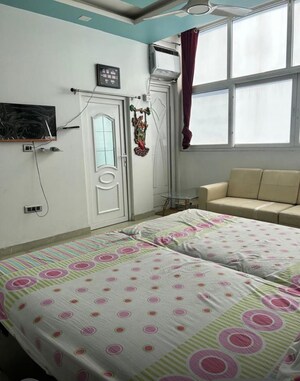 Bedroom in 3 BHK Apartment at Sector 18a Dwarka – for Rent