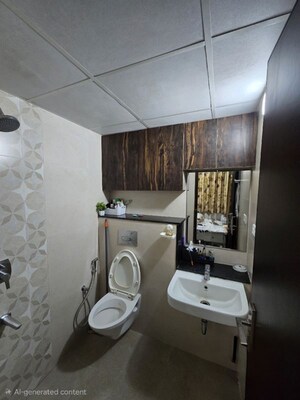 Bathroom in 2 BHK Apartment at Bren Northern Lights, Jakkuru – for Rent