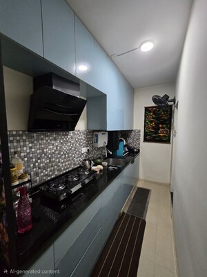 Kitchen in 2 BHK Apartment at Bren Northern Lights, Jakkuru – for Rent