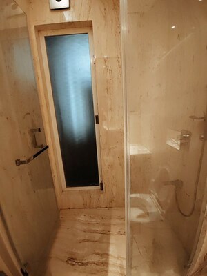 Bathroom in 3 BHK Apartment at Pushpak CHS Santacruz, Santacruz West – for Rent
