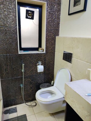 Bathroom in 2 BHK Apartment at Devansh Villa, Bandra West – for Rent