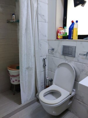 Bathroom in 2 BHK Apartment at Devansh Villa, Bandra West – for Rent
