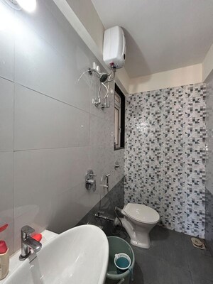 Bathroom in 1 BHK Apartment at Mahavir Kalpavruksha, Ghodbunder Road – for Sale