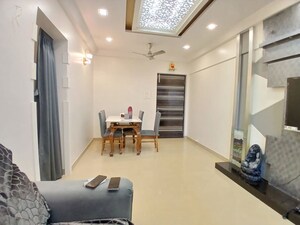 Living Room in 2 BHK Apartment at Raheja Serenity, Kandivali East – for Rent