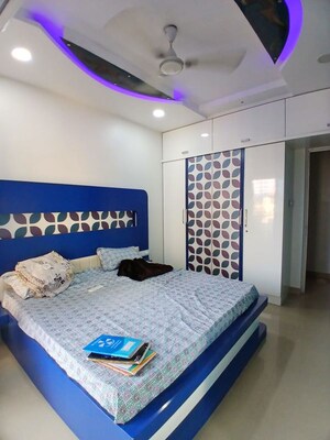 Bedroom in 2 BHK Apartment at Raheja Serenity, Kandivali East – for Rent