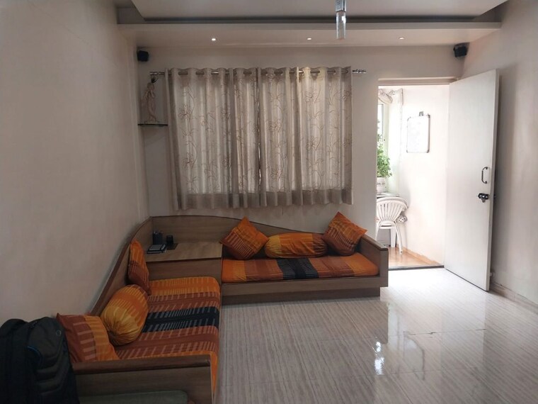 Living Room, anand nagar 1 Bedroom 600 Sq.Ft. Apartment In Anand Nagar Pune 10723695