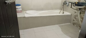 Bathroom in 3 BHK Penthouse at Pandey Complex, Nishat Ganj – for Rent