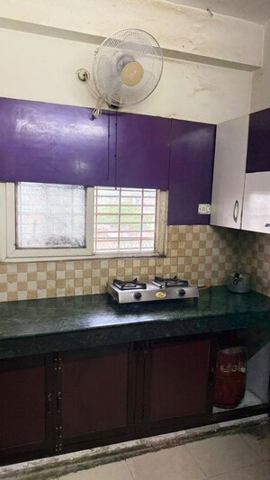 Kitchen in 3 BHK Apartment at Shri Balaji BCC Sri Sai Dham, Nishat Ganj – for Rent
