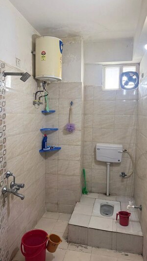 Bathroom in 3 BHK Apartment at Shri Balaji BCC Sri Sai Dham, Nishat Ganj – for Rent