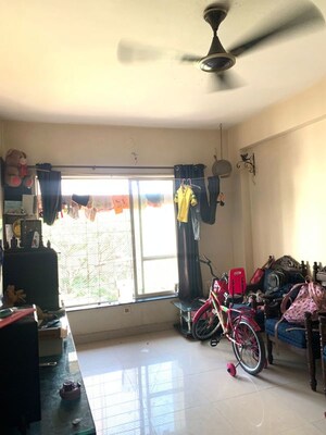 Living Room in 1 BHK Apartment at Gundecha Sunflower, Kandivali East – for Rent