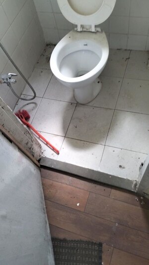 Bathroom in  Co-working Space at Kolte Patil Margosa Heights, Mohammadwadi – for Rent