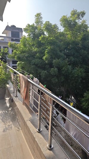 Balcony in 3.5 BHK Builder Floor at Pratap Vihar – for Sale