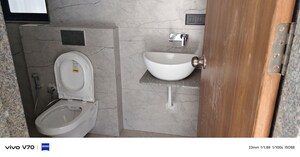 Bathroom in 3 BHK Apartment at Thaltej – for Rent