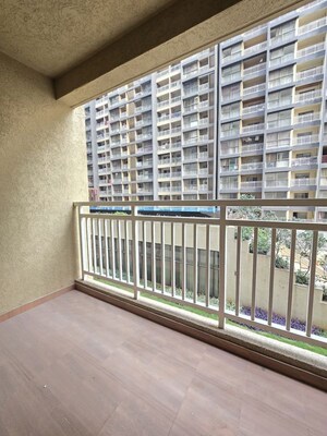 Balcony in 4 BHK Apartment at Digambar Nagar – for Rent
