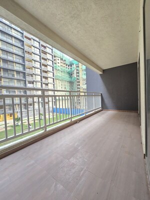 Balcony in 4 BHK Apartment at Digambar Nagar – for Rent