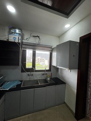 Kitchen in 3 BHK Builder Floor at Aerocity – for Rent