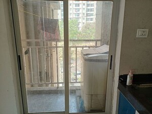 Balcony in 1 BHK Apartment at Sunrise Glory, Shilphata – for Rent