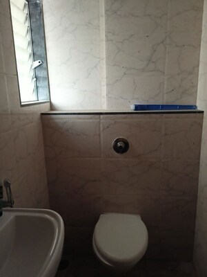 Bathroom in 1 BHK Apartment at Sunrise Glory, Shilphata – for Rent