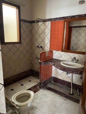 Bathroom in 2 BHK Apartment at Sector 12 Panchkula – for Rent