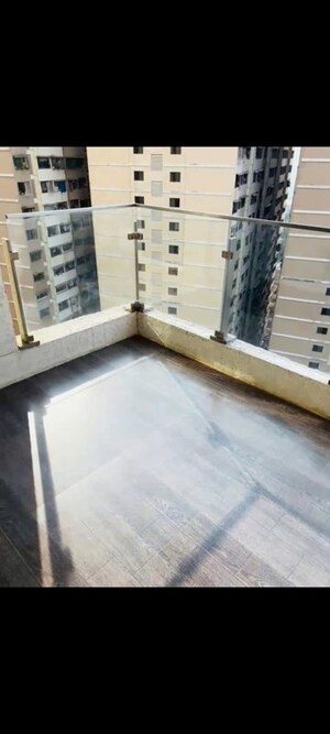 Balcony in 2 BHK Apartment at LnT Realty Crescent Bay, Parel – for Rent