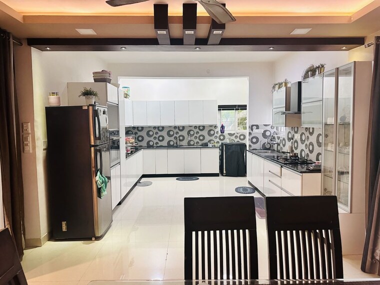 Kitchen, gr-sun-villas 3.5 Bedroom 2940 Sq.Ft. Villa In Old Madras Road Bangalore 10722943