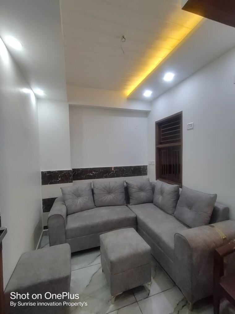Living Room, mohan garden 2 Bedroom 500 Sq.Ft. Builder Floor In Mohan Garden Delhi 10723819