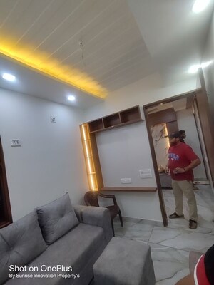 Living Room in 2 BHK Builder Floor at Mohan Garden – for Rent