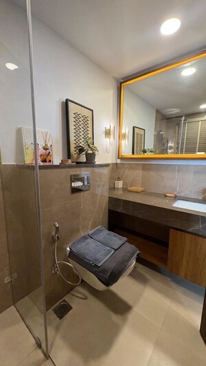 Attached Bathroom in 2 BHK Apartment at Piramal Mahalaxmi, Mahalaxmi – for Sale