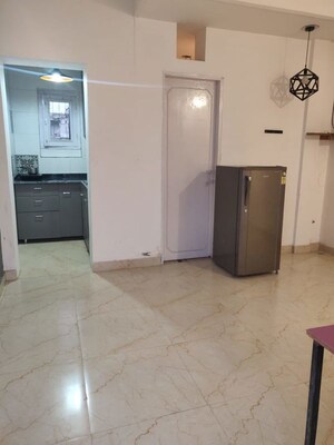 Bathroom in 1 BHK Builder Floor at Greater Kailash – for Rent