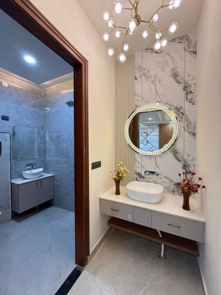 Bathroom, dhawas 4 Bedroom 3900 Sq.Ft. Independent House In Dhawas Jaipur 10723856