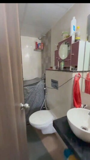 Bathroom in 1 BHK Apartment at JP North Elara, Mira Road – for Sale