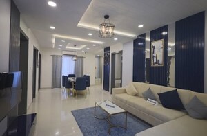 Living Room in 3 BHK Apartment at Vasavi Atlantis, Narsingi – for Sale